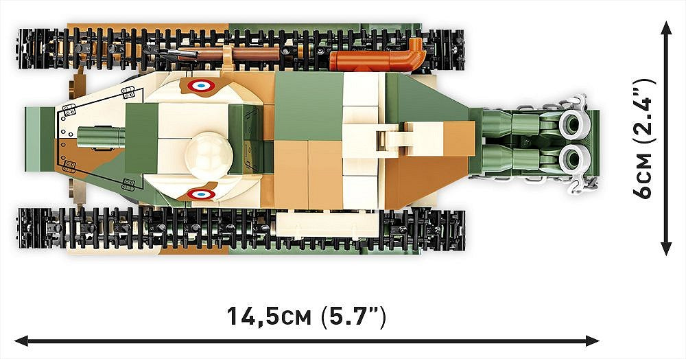 2991 COBI Historical Collection - World War I - Renault FT