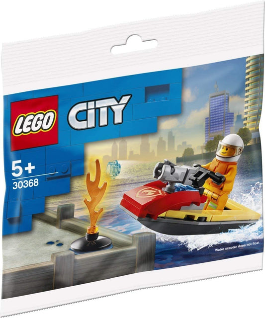30368 LEGO Polybag City Moto d'Acqua dei Vigili del Fuoco
