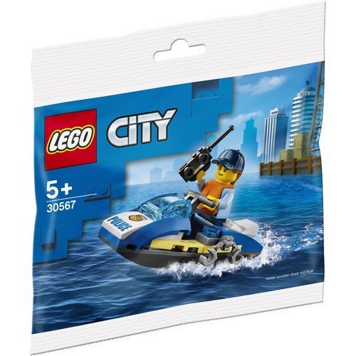 30567 LEGO Polybag City Scooter d'acqua della Polizia