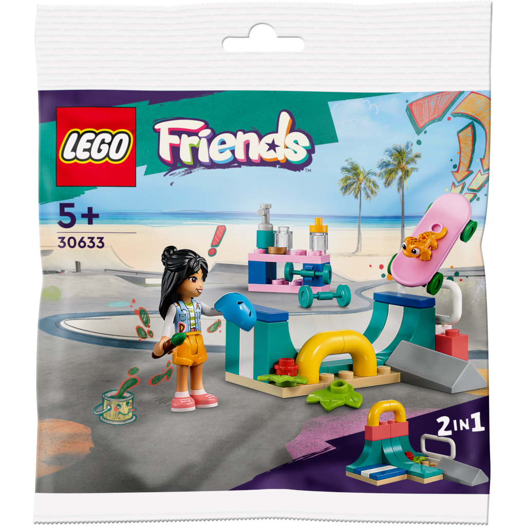30633 LEGO Polybag Friends Skateboard Rampe