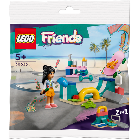 30633 LEGO Polybag Friends Skateboard Rampe