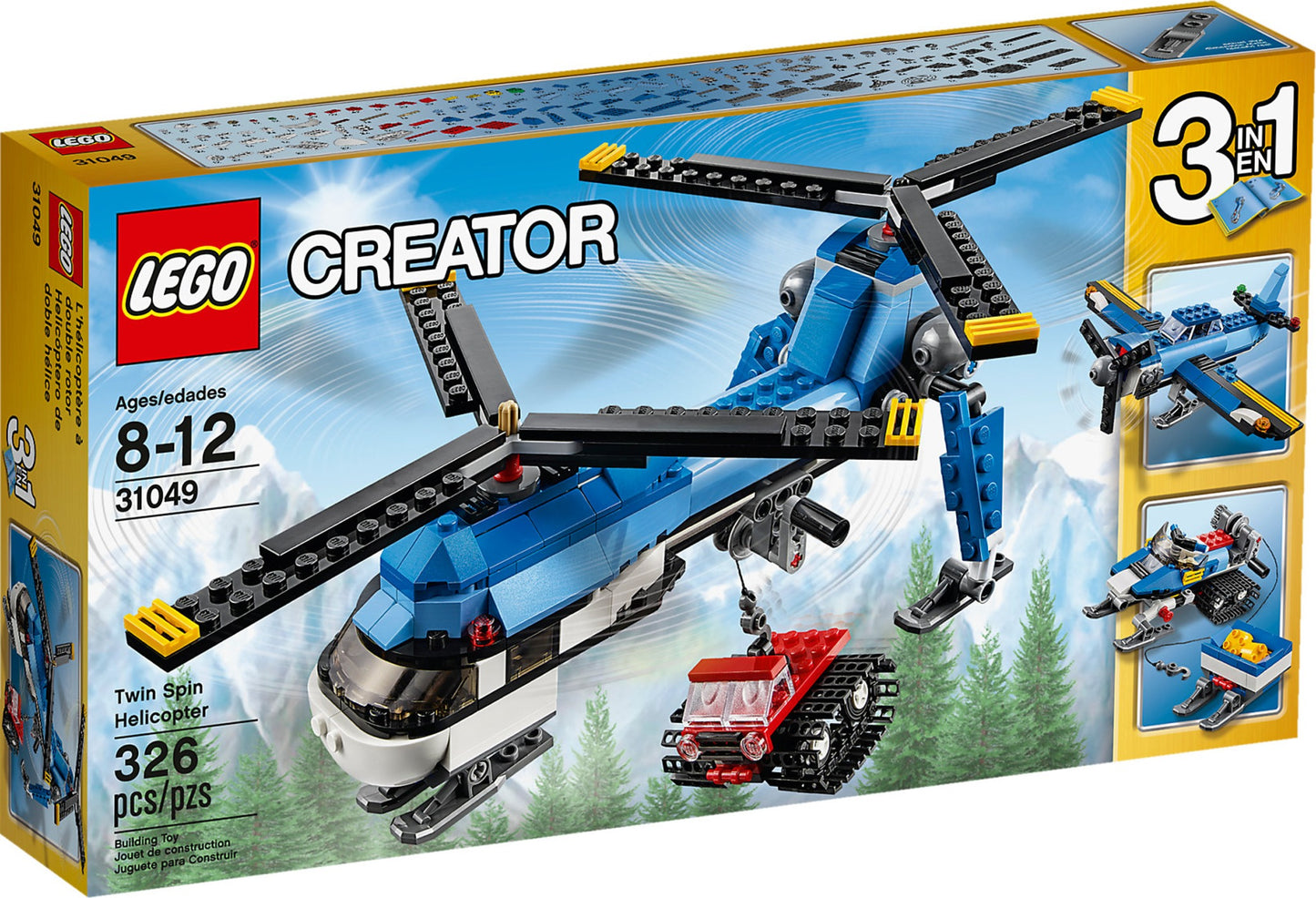 31049 LEGO Creator - Elicottero bi-elica