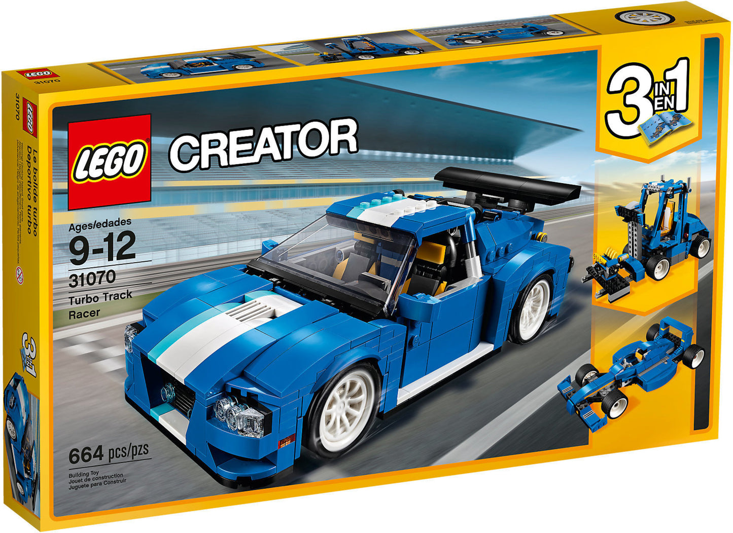 31070 LEGO Creator - Auto da Corsa