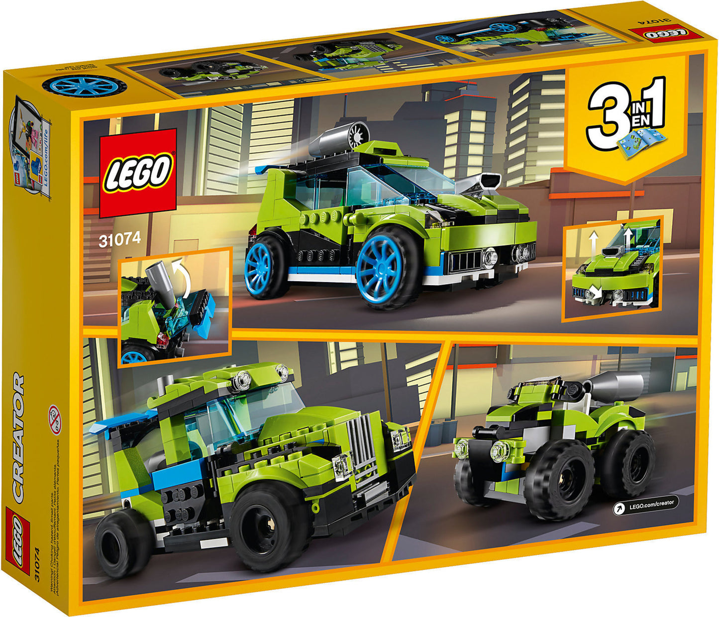 31074 LEGO Creator - Auto Da Rally Rocket