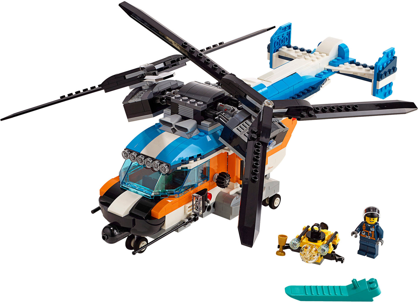 31096 LEGO Creator - Elicottero Bi Rotore