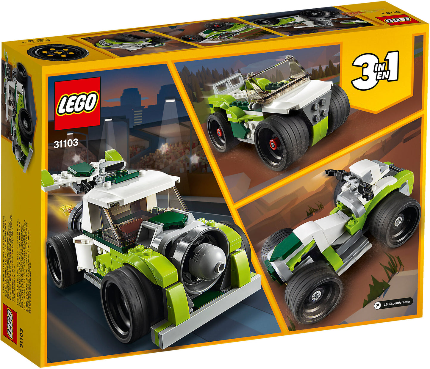 31103 LEGO Creator - Razzo Bolide