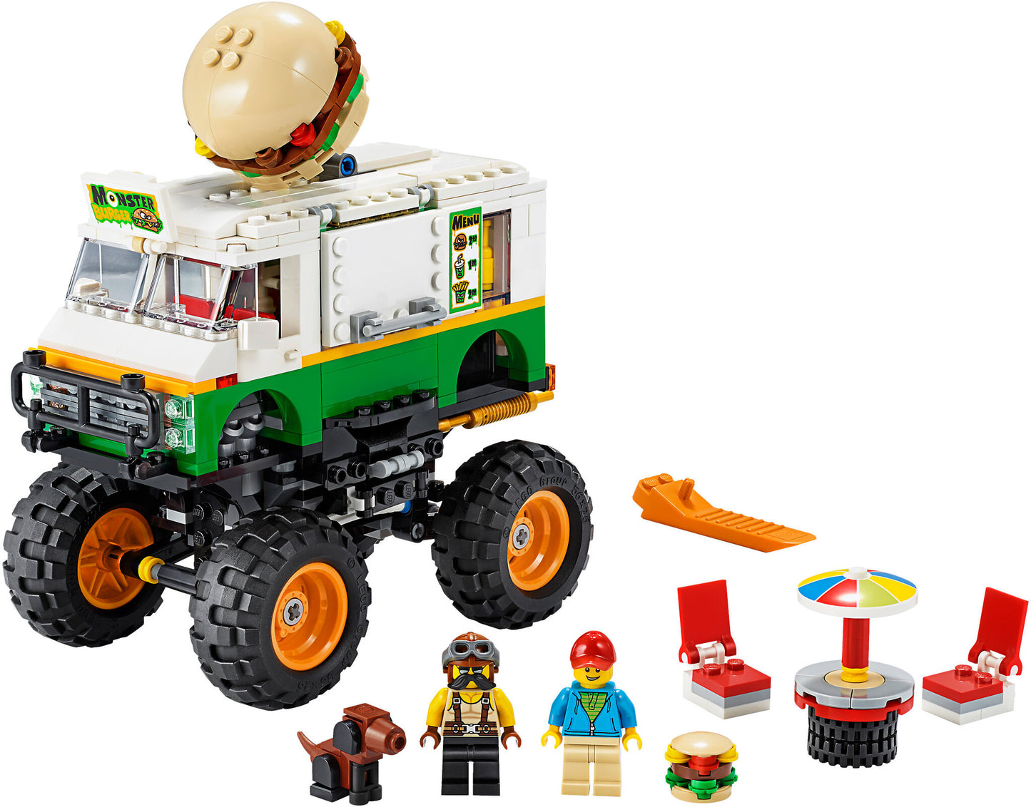 31104 LEGO Creator - Monster Truck degli Hamburger