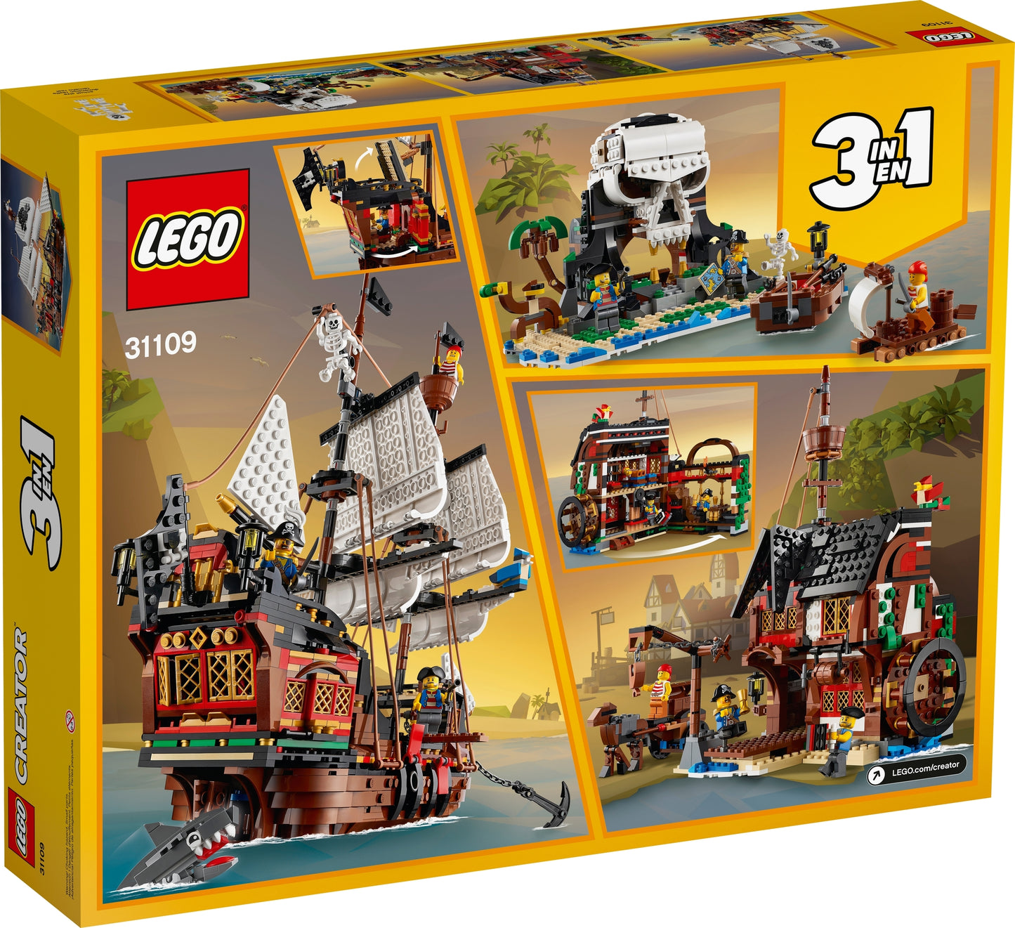 31109 LEGO Creator - Galeone dei Pirati