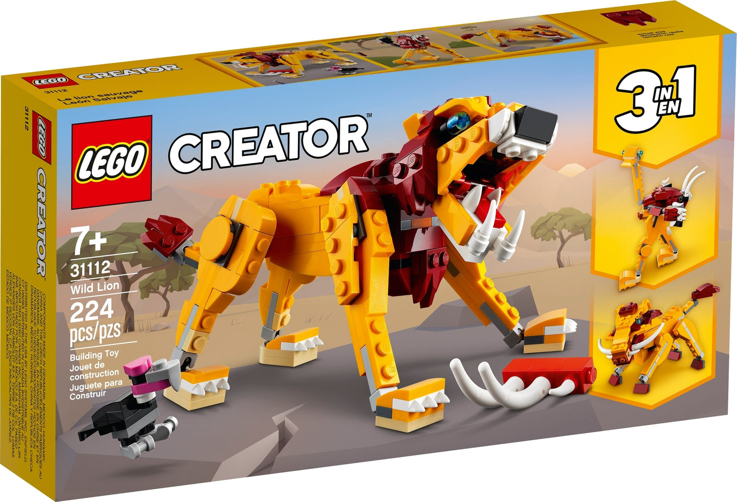 31112 LEGO Creator - Leone Selvatico
