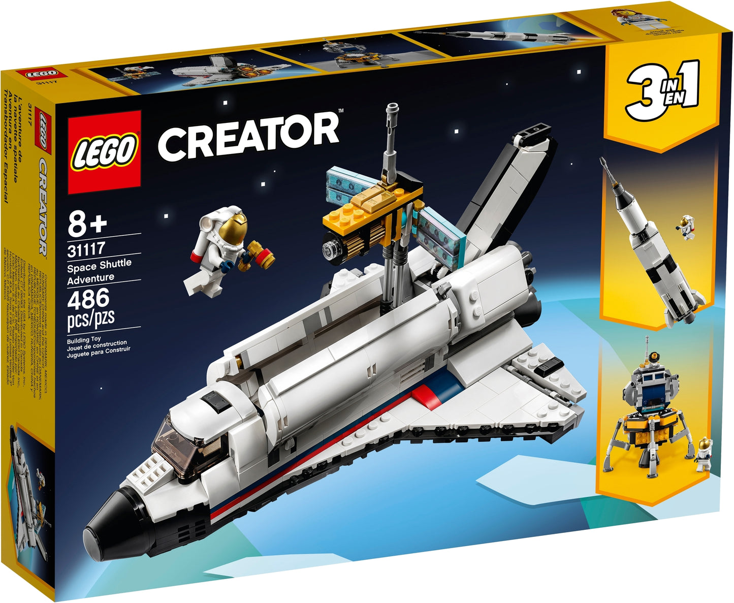 31117 LEGO Creator - Avventura dello Space Shuttle