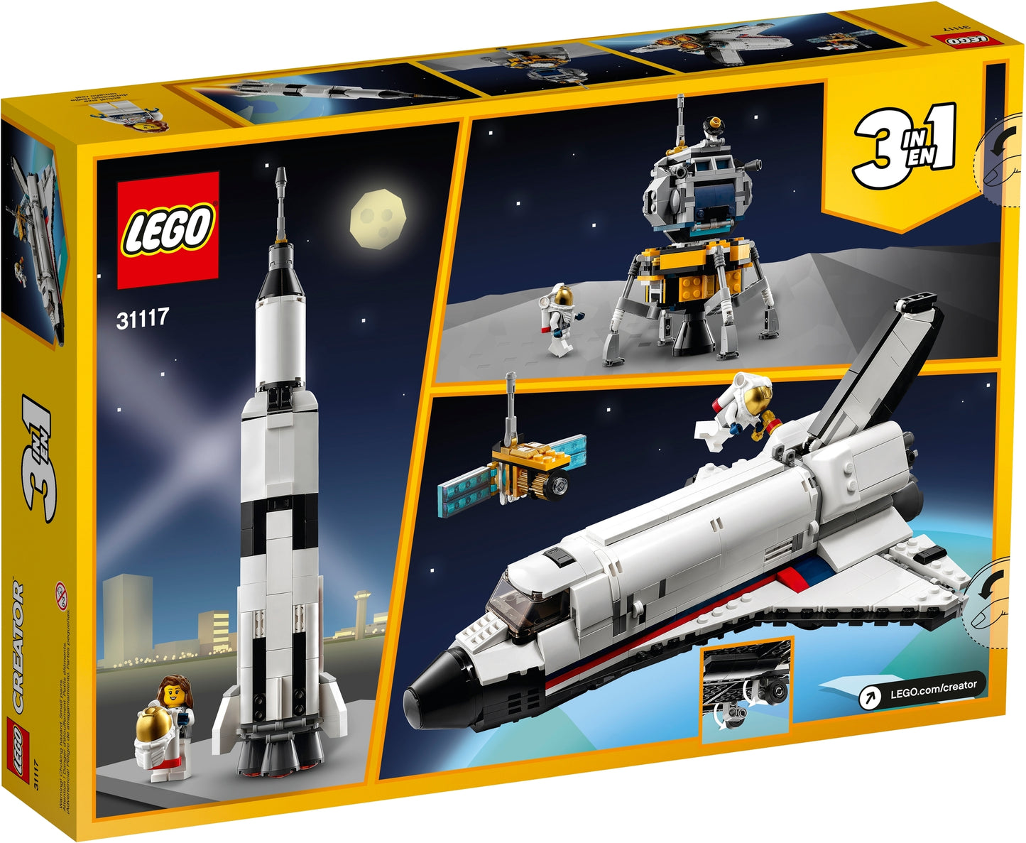 31117 LEGO Creator - Avventura dello Space Shuttle