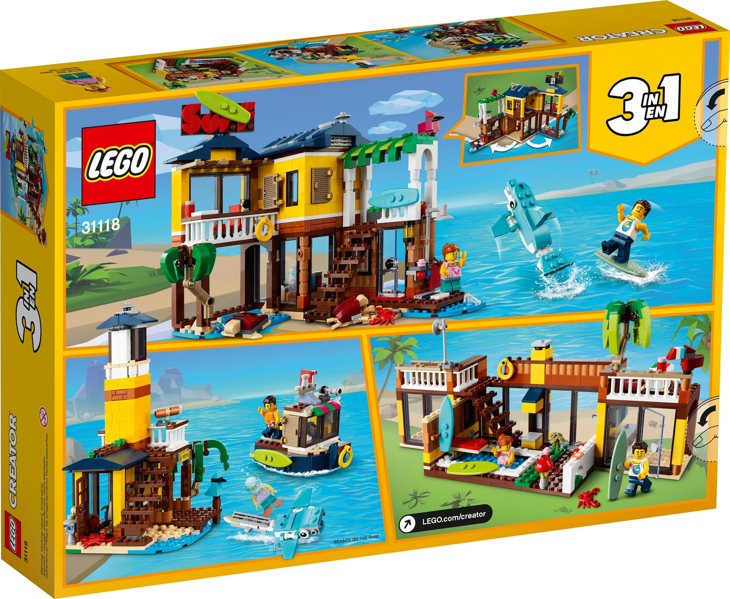 31118 LEGO Creator - Surfer Beach House