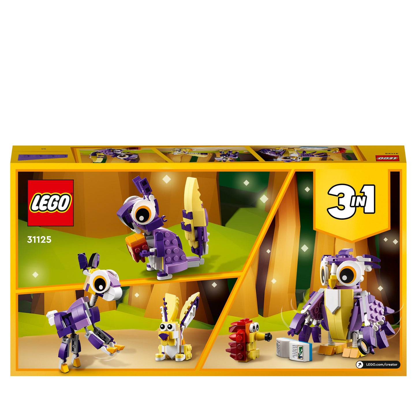31125 LEGO Creator - Creature della foresta fantasy