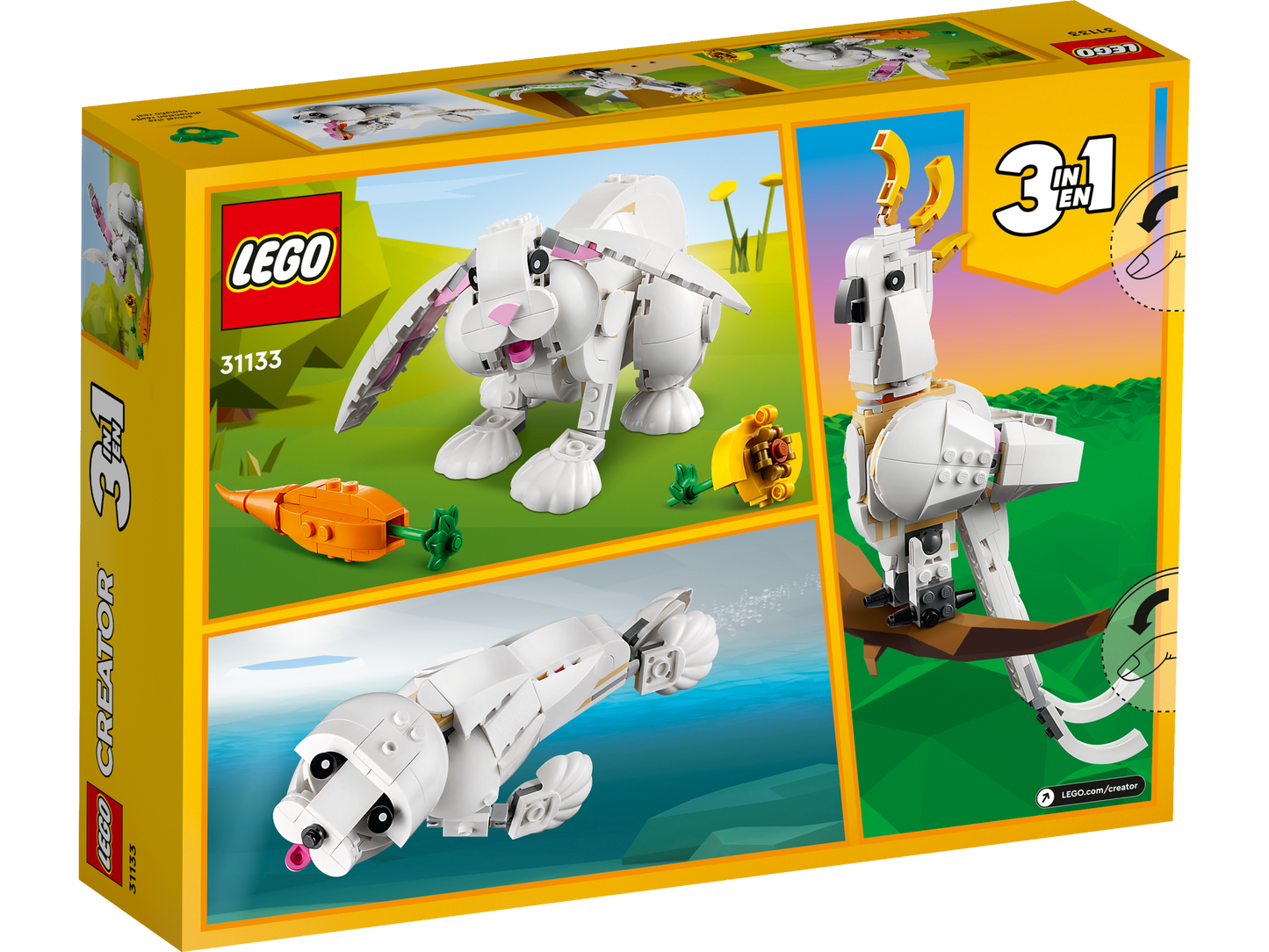 31133 LEGO Creator - Coniglio bianco