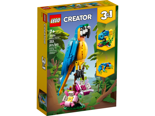 31136 LEGO Creator - Pappagallo esotico