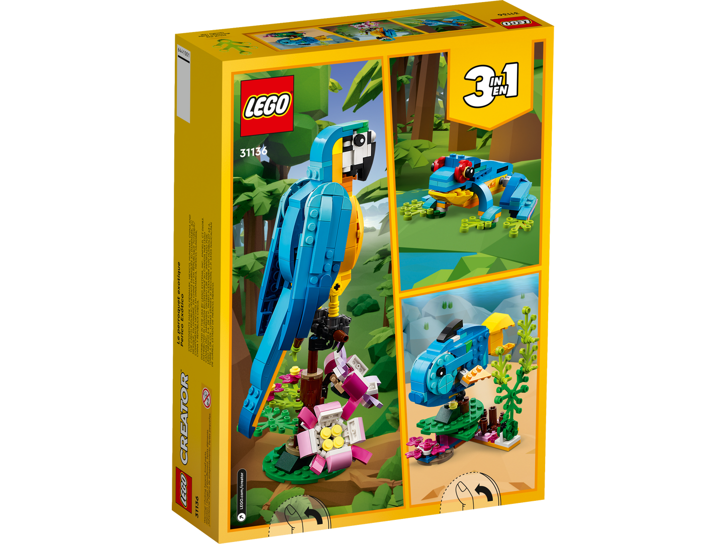 31136 LEGO Creator - Pappagallo esotico