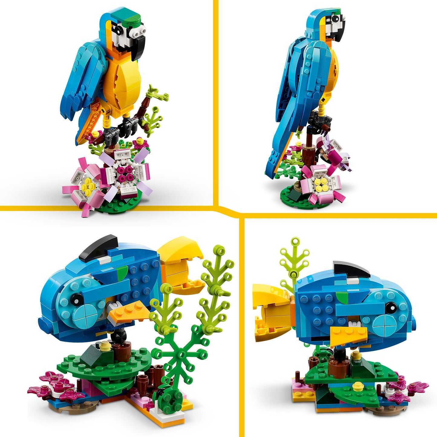 31136 LEGO Creator - Pappagallo esotico