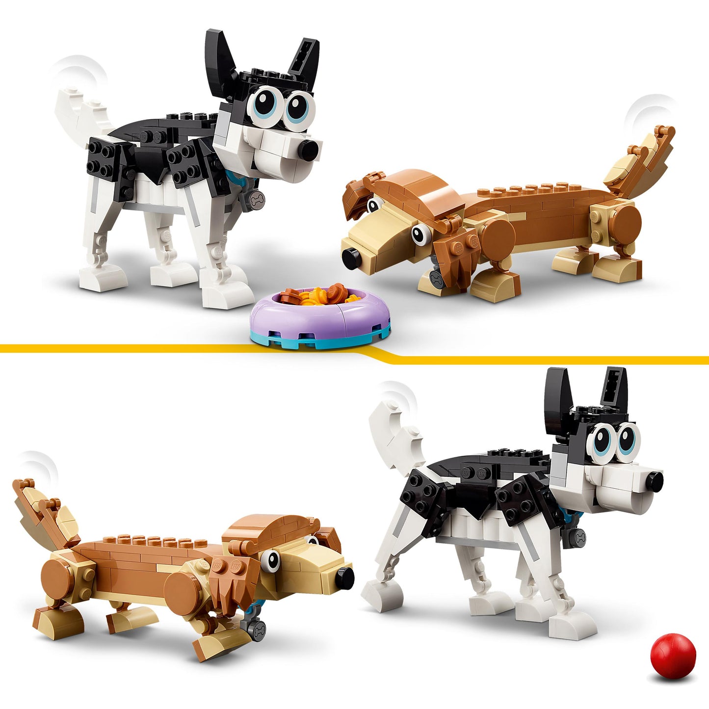 31137 LEGO Creator - Adorabili cagnolini