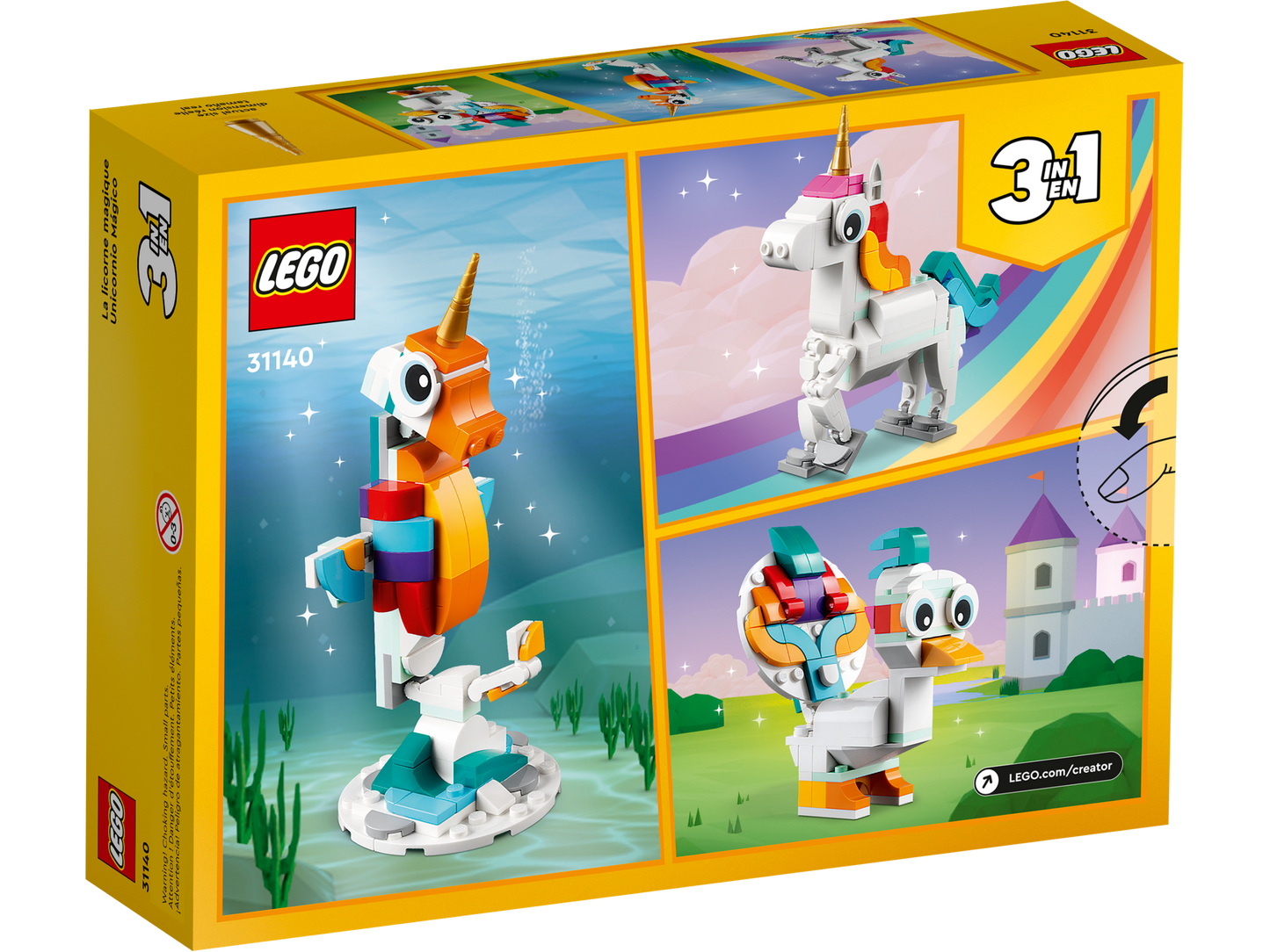 31140 LEGO Creator - Unicorno magico