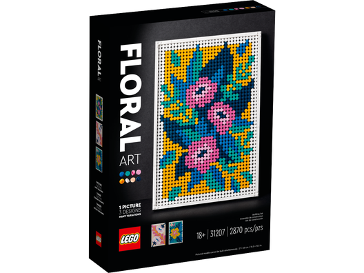 31207 LEGO Art - Motivi floreali