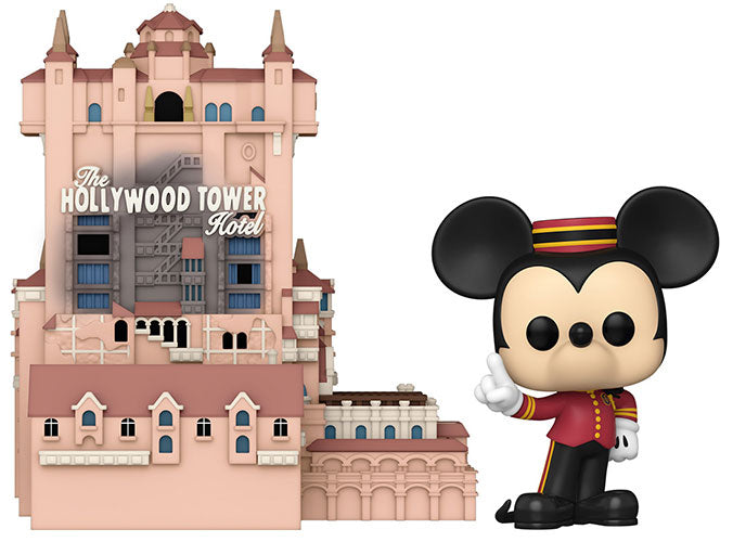 DISNEY 31 Funko Pop! - Walt Disney World 50th Anniversary - Hollywood Tower Hotel with Mickey