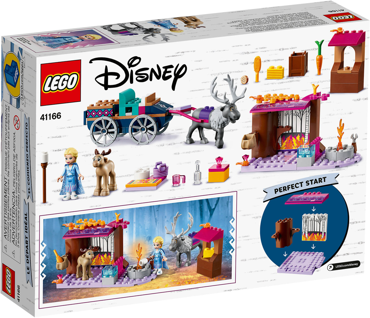 41166 LEGO Disney - L’Avventura sul Carro di Elsa