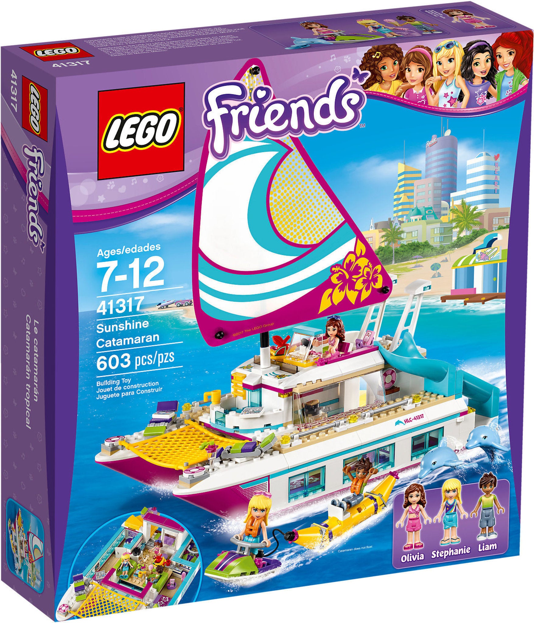 Crociera Nave Della Lego Building Blocks Cruise Liner Ship Model