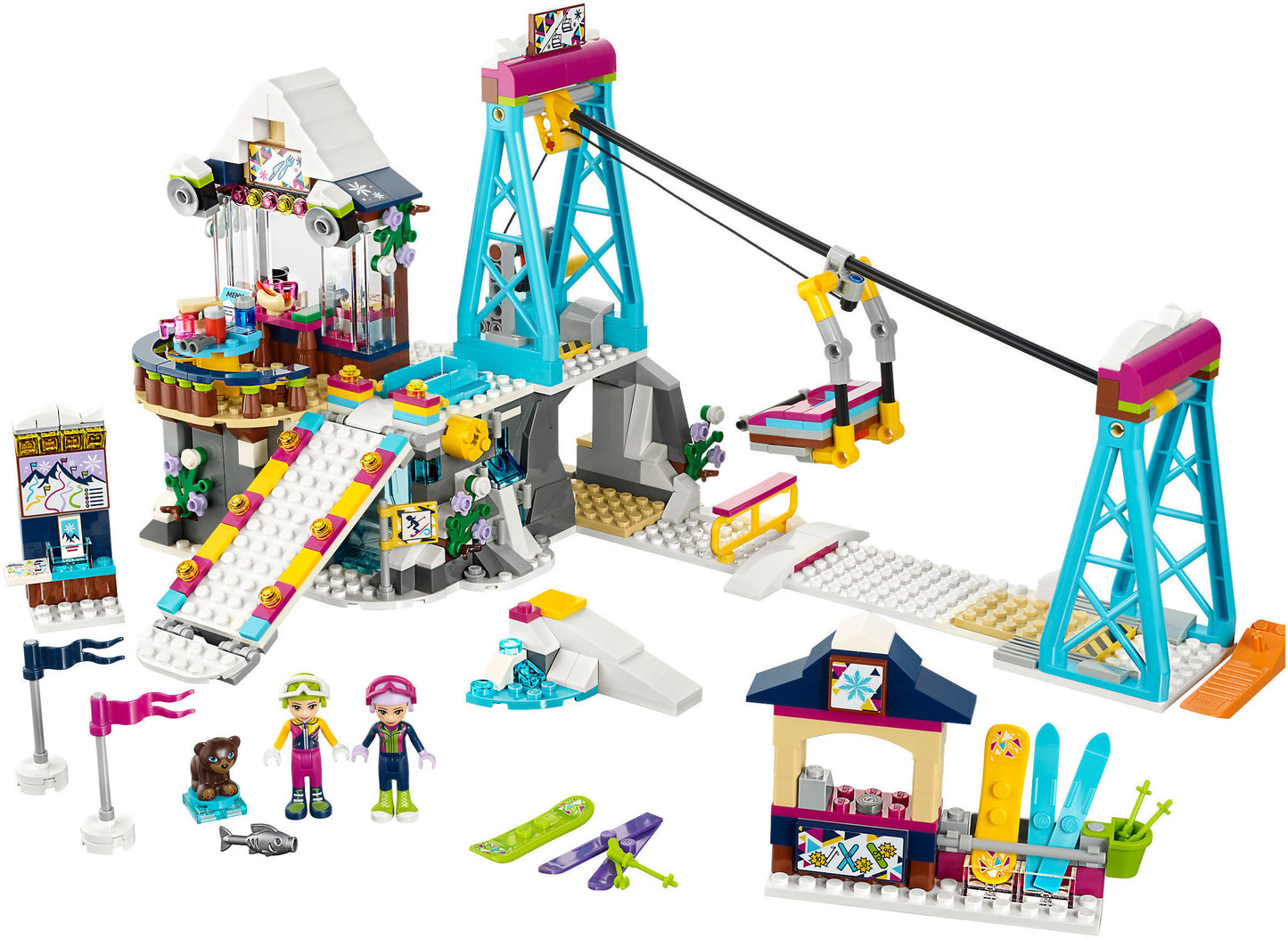 41324 LEGO Friends - Lo Ski Lift del Villaggio Invernale