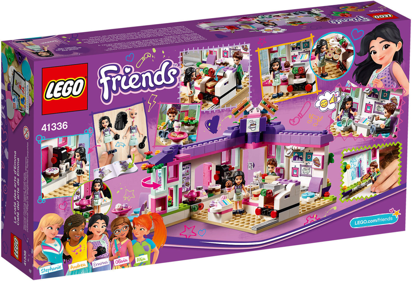 41336 LEGO Friends - Il Caffè Degli Artisti Di Emma