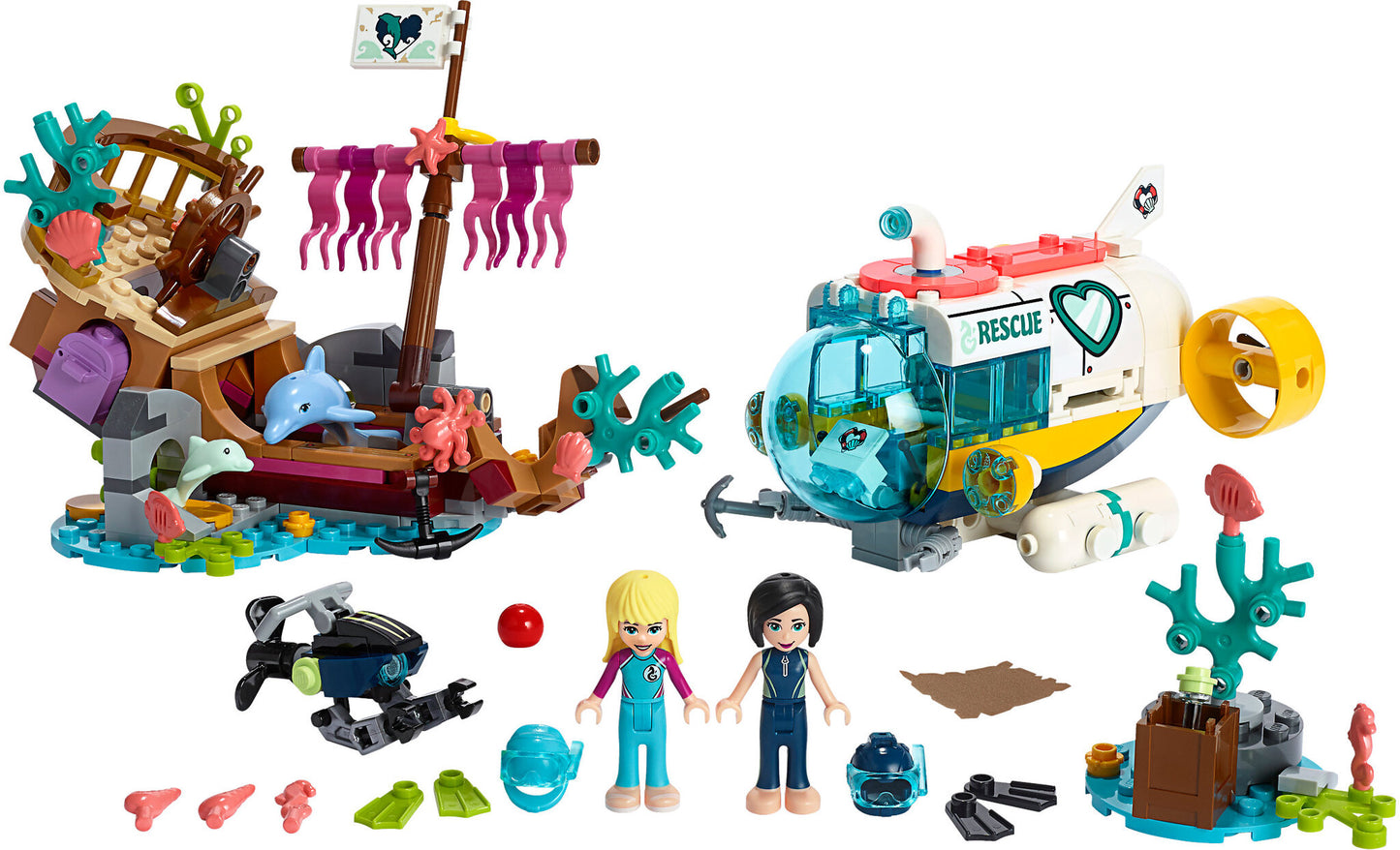 41378 LEGO Friends - La Missione di Soccorso dei Delfini