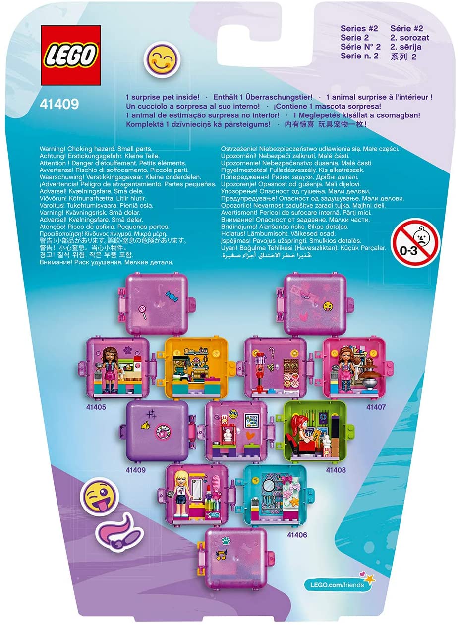 41409 LEGO Friends Il Cubo dello Shopping di Emma con Una Sorpresa Segreta