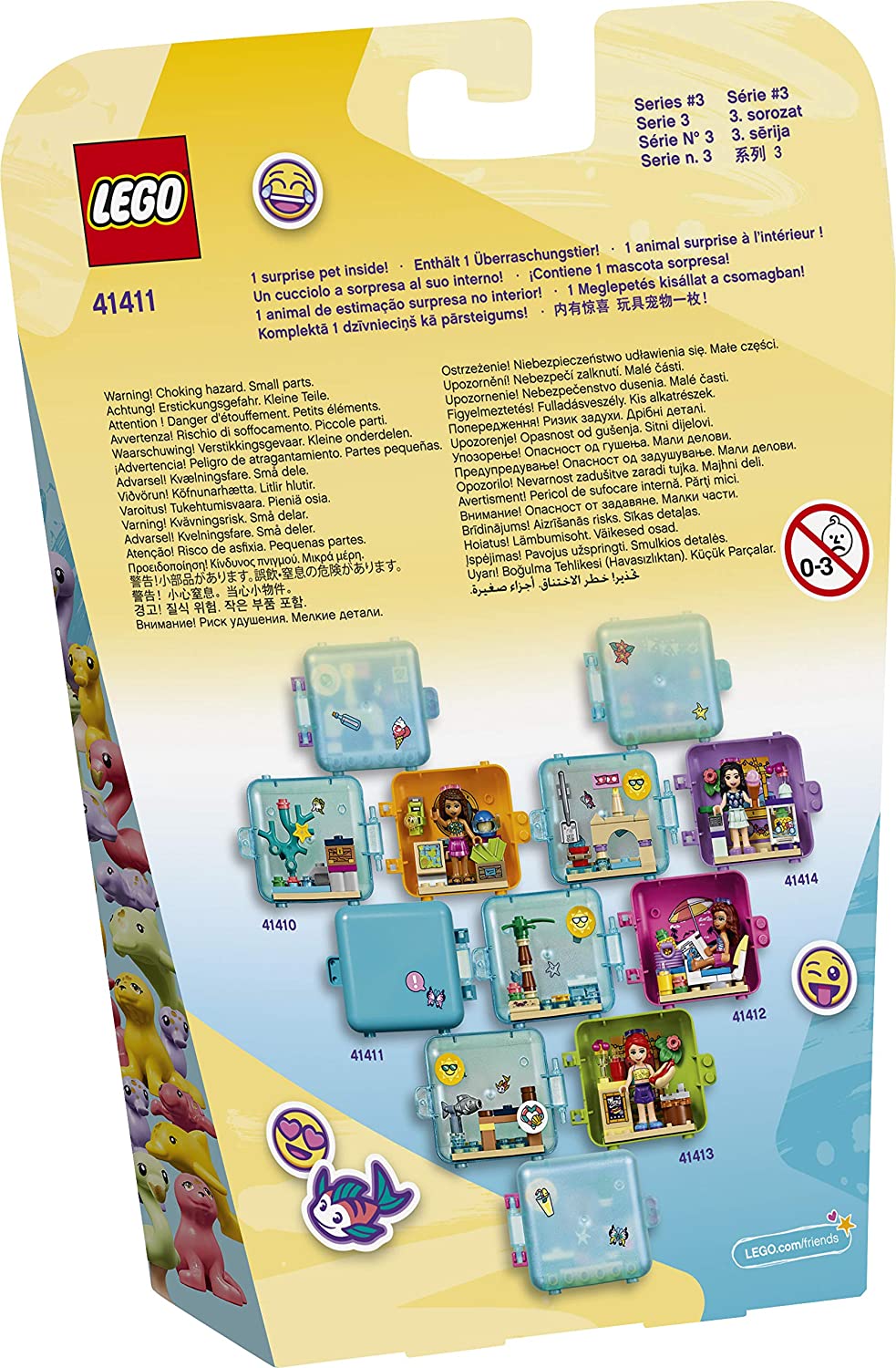 41411 LEGO Friends Il Cubo delle Vacanze di Stephanie