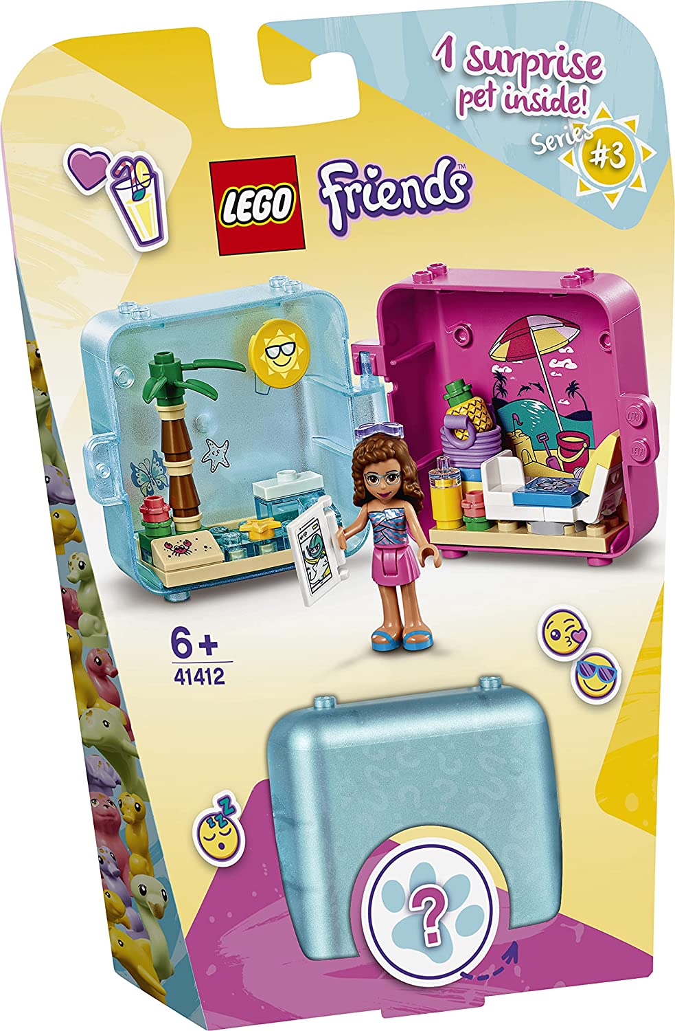 41412 LEGO Friends Il Cubo delle Vacanze di Olivia,