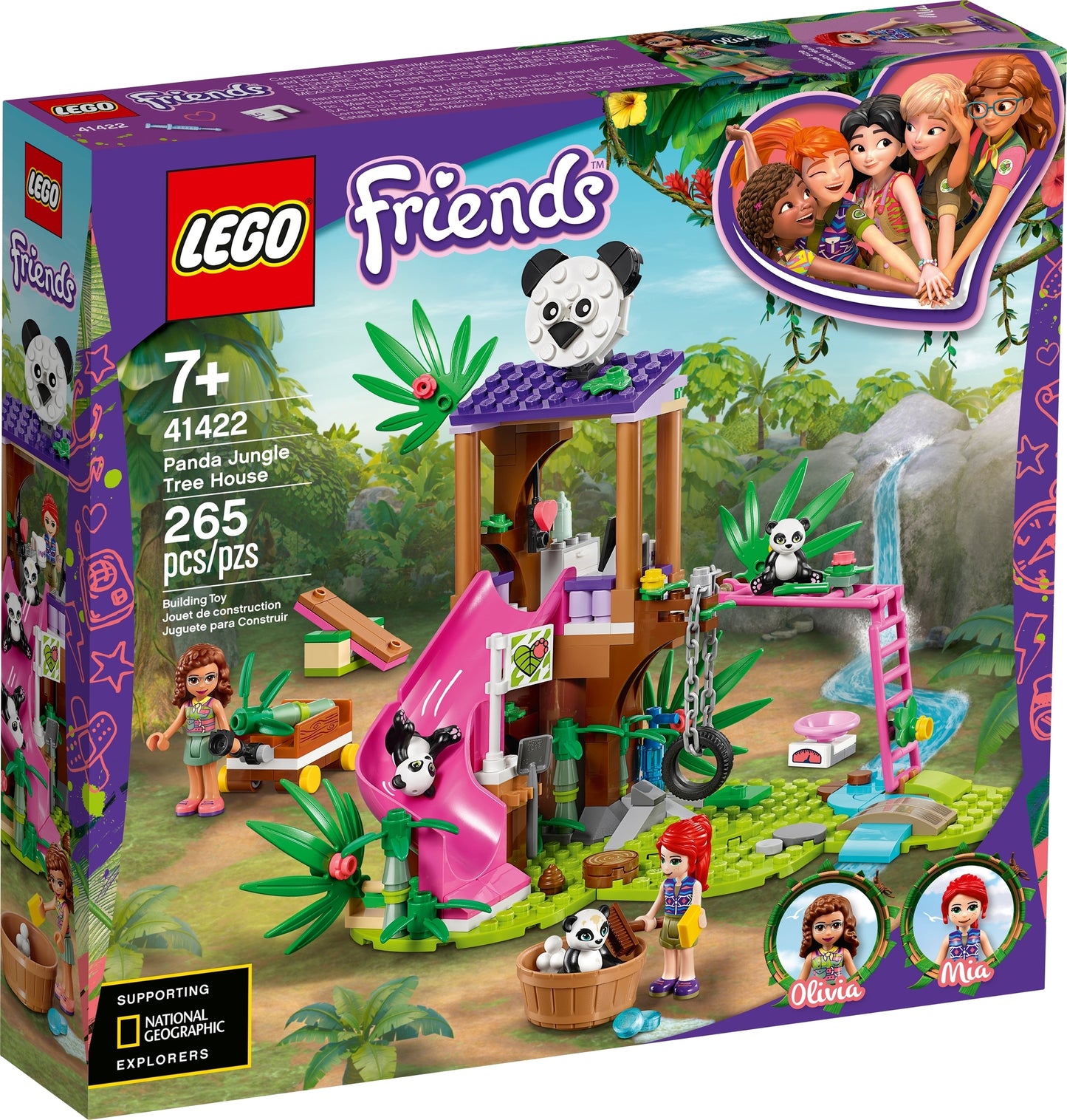 41422 LEGO Friends - La Casetta sull'Albero del Panda