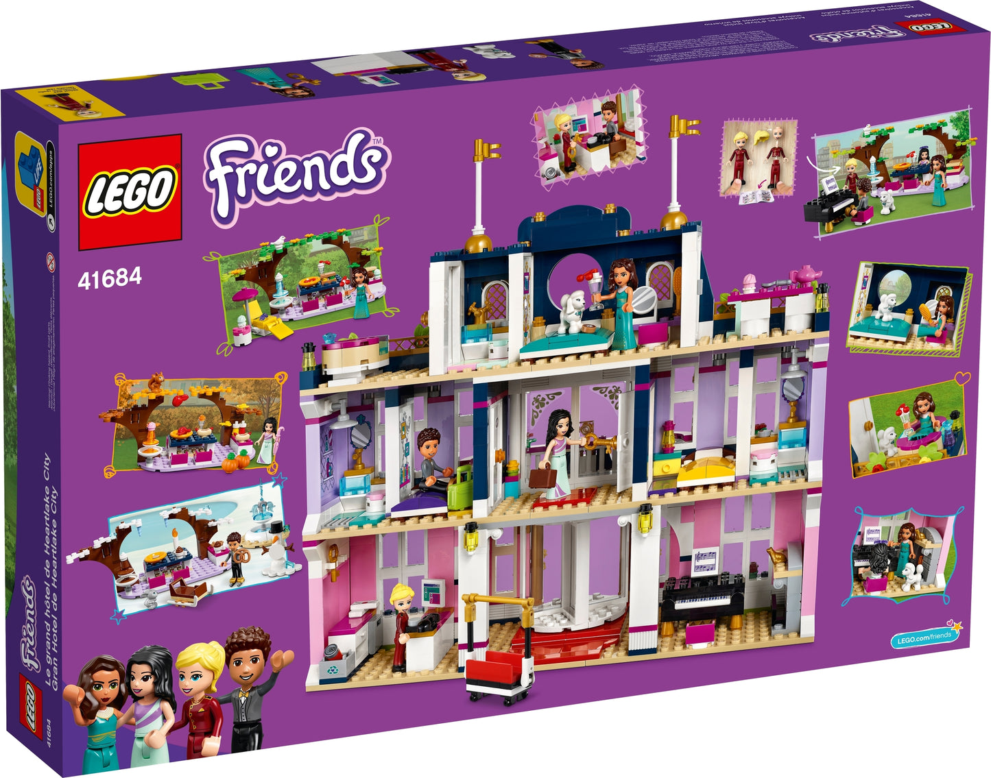 41684 LEGO Friends - Grand Hotel di Heartlake City