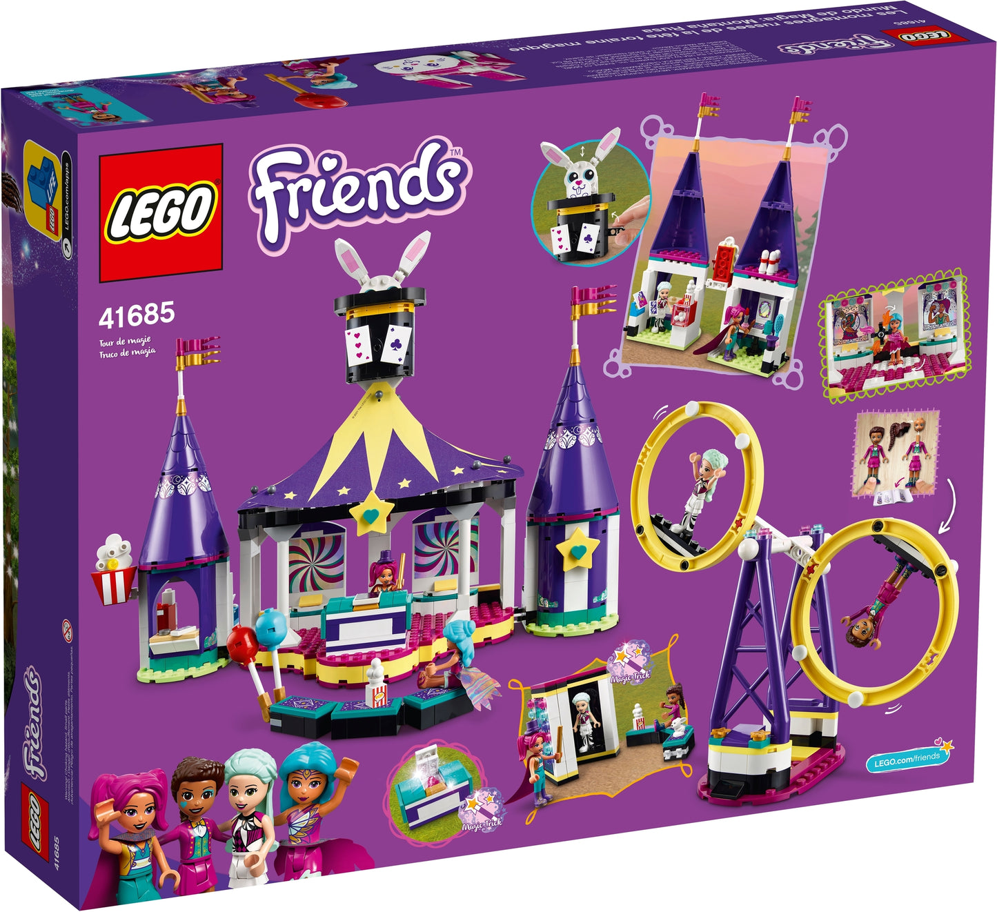 41685 LEGO Friends - Le Montagne Russe del Luna Park Magico
