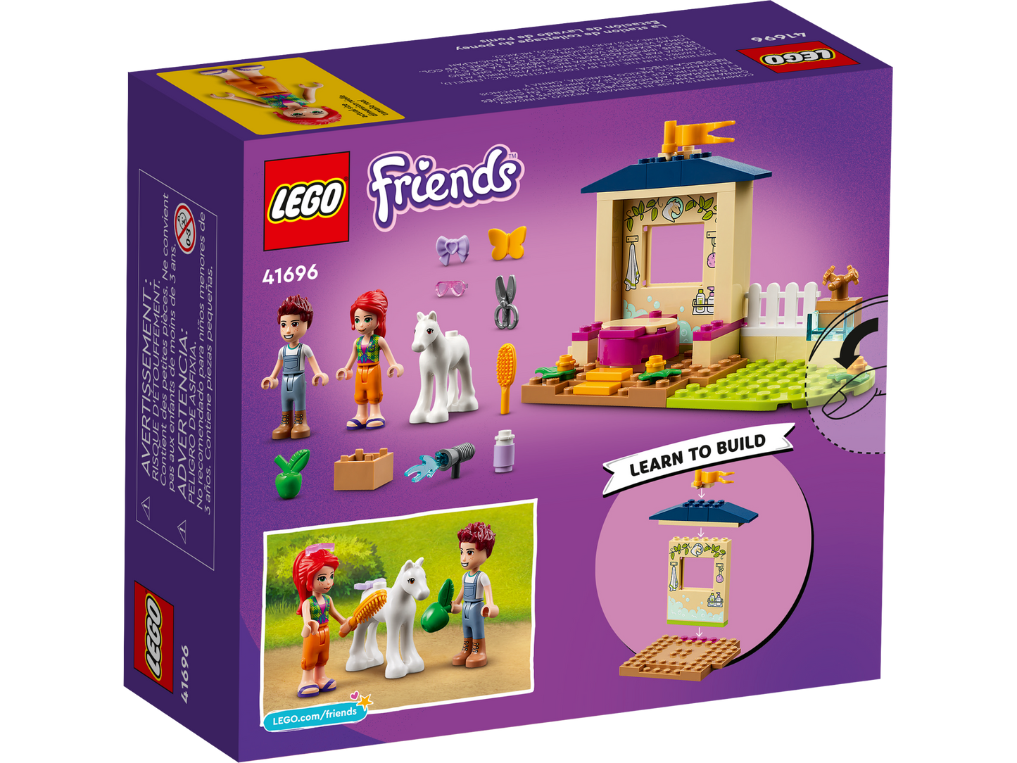 41696 LEGO Friends - Stalla di toelettatura dei pony