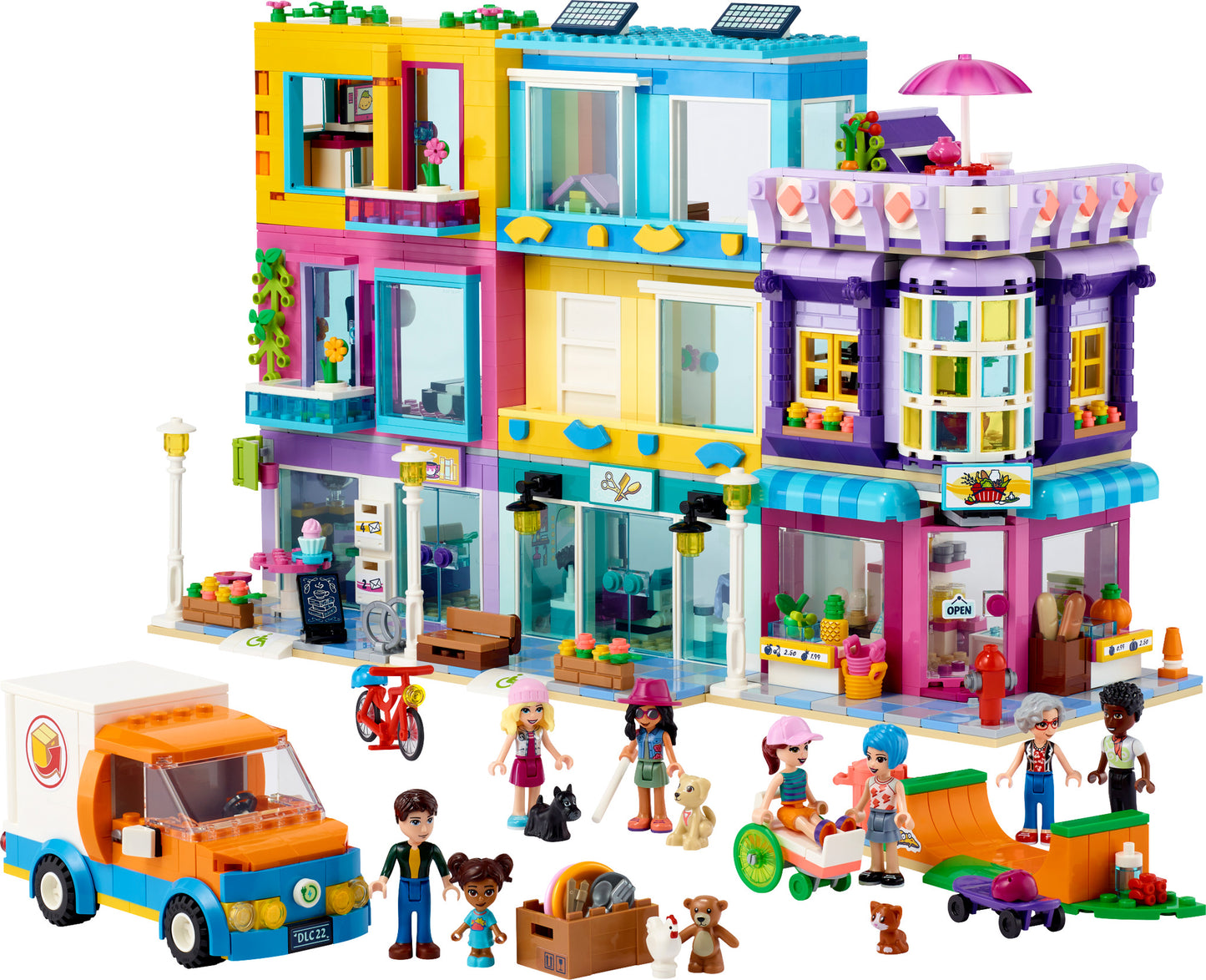 41704 LEGO Friends - Edificio della Strada Principale