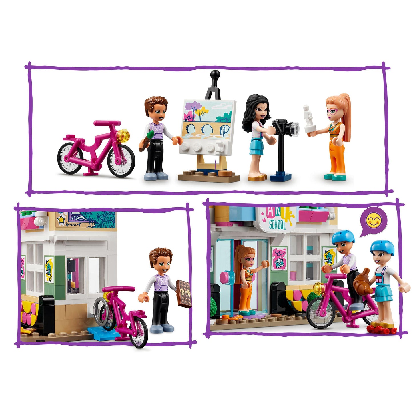 41711 LEGO Friends - La scuola d’arte di Emma