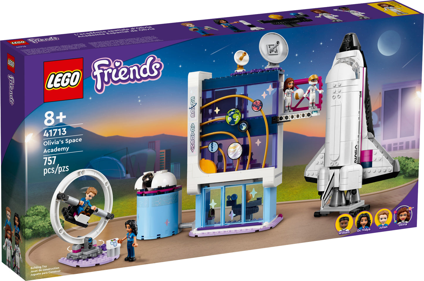 41713 LEGO Friends - L’accademia dello spazio di Olivia
