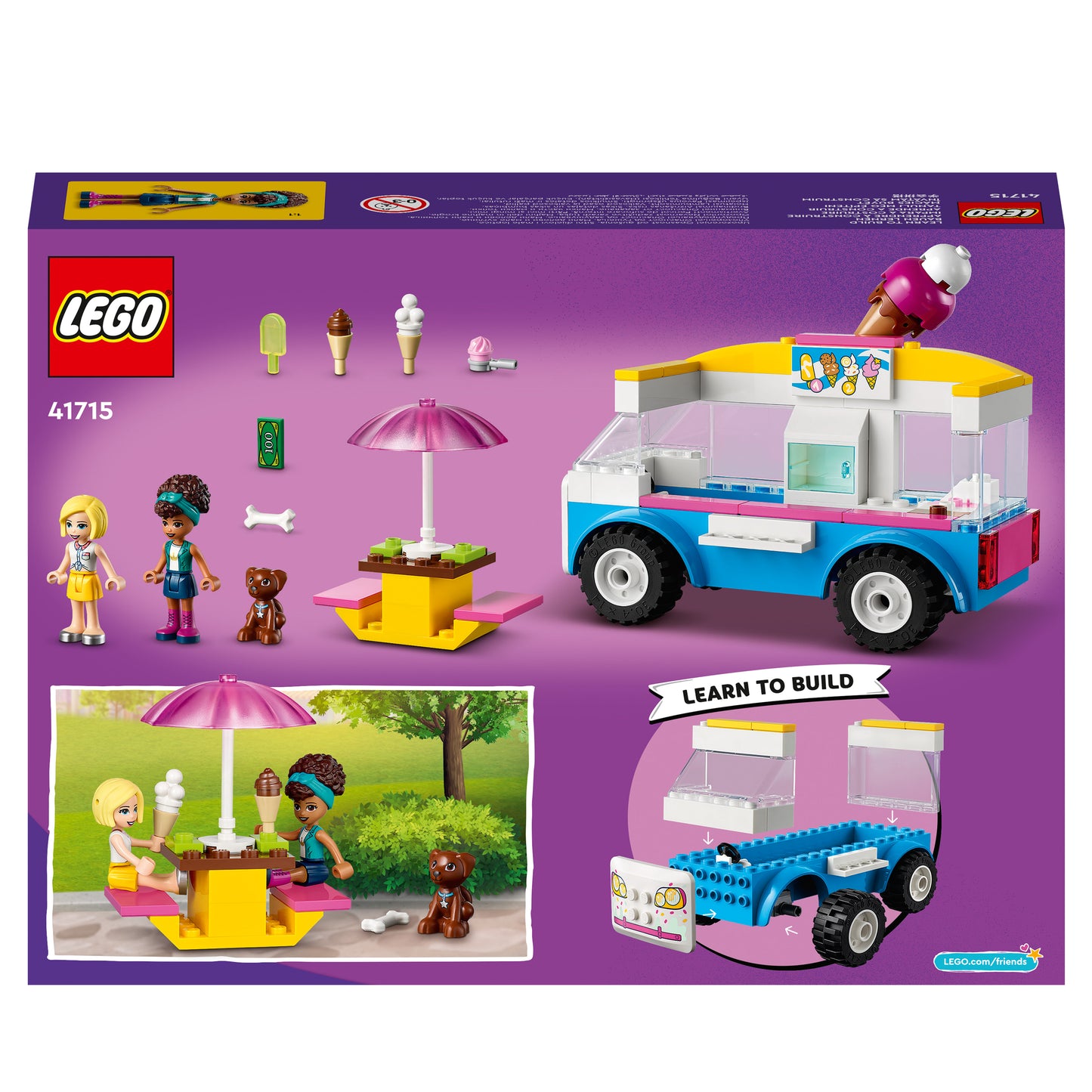 41715 LEGO Friends - Il furgone dei gelati