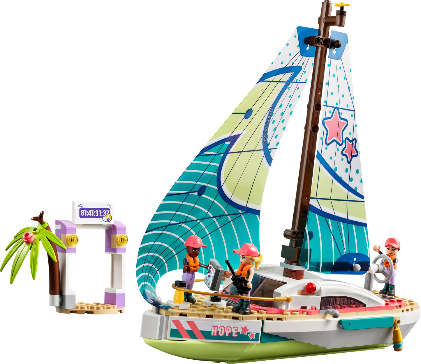 41716 LEGO Friends - L’avventura in barca a vela di Stephanie