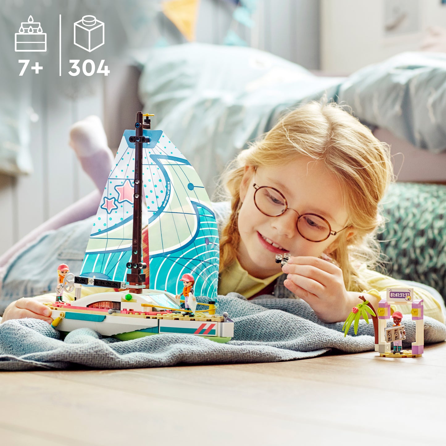 41716 LEGO Friends - L’avventura in barca a vela di Stephanie