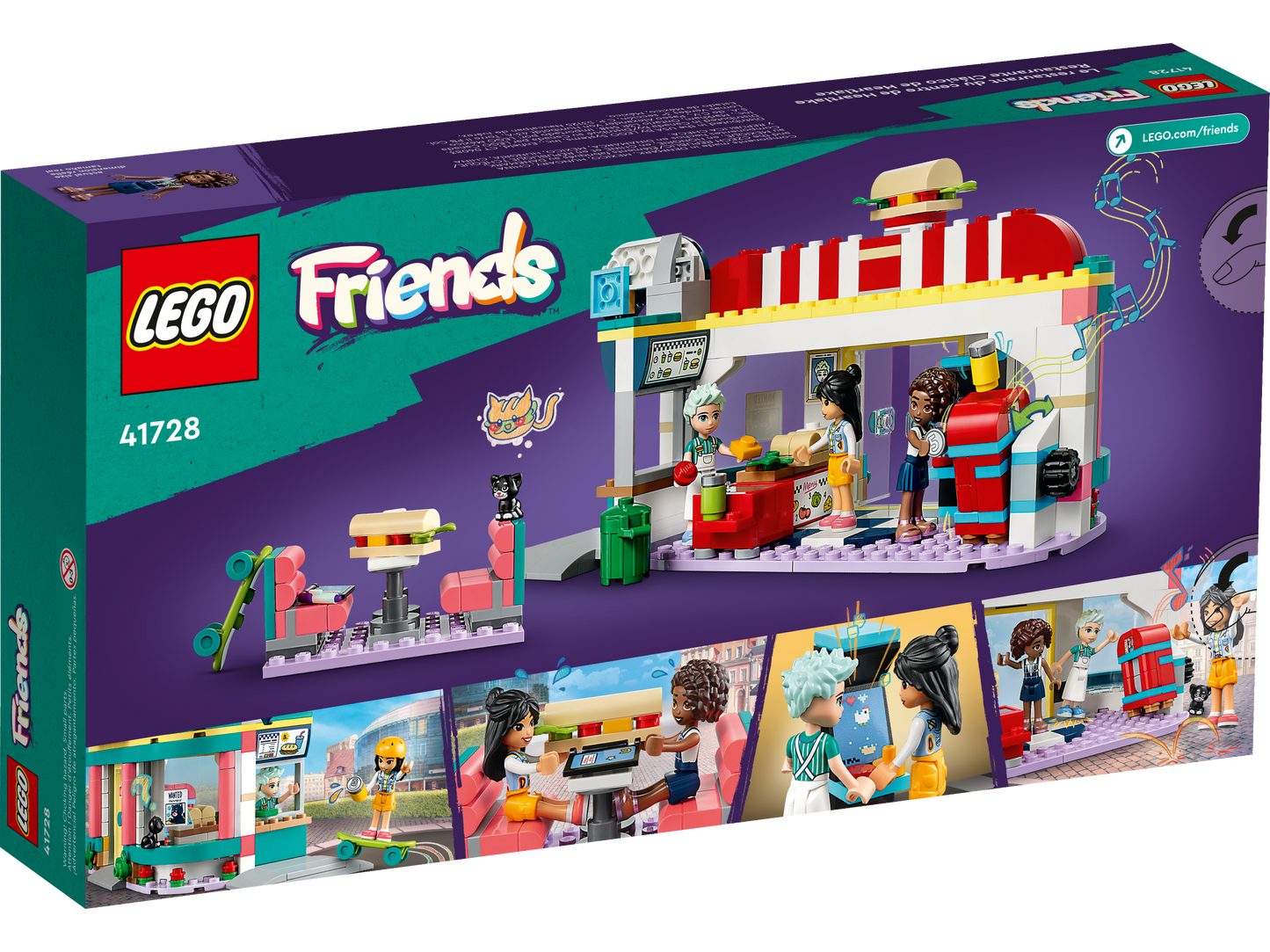 41728 LEGO Friends - Ristorante nel centro di Heartlake City