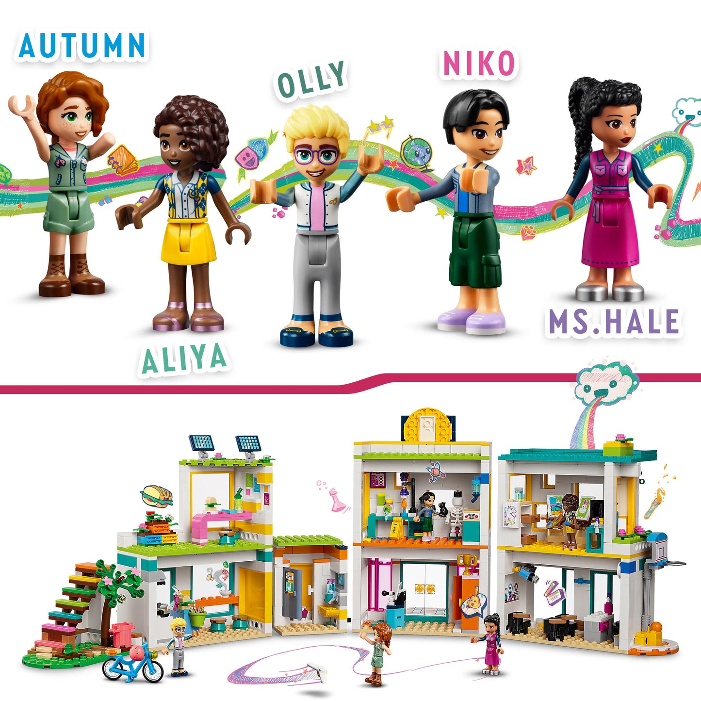 41731 LEGO Friends - La scuola Internazionale di Heartlake City