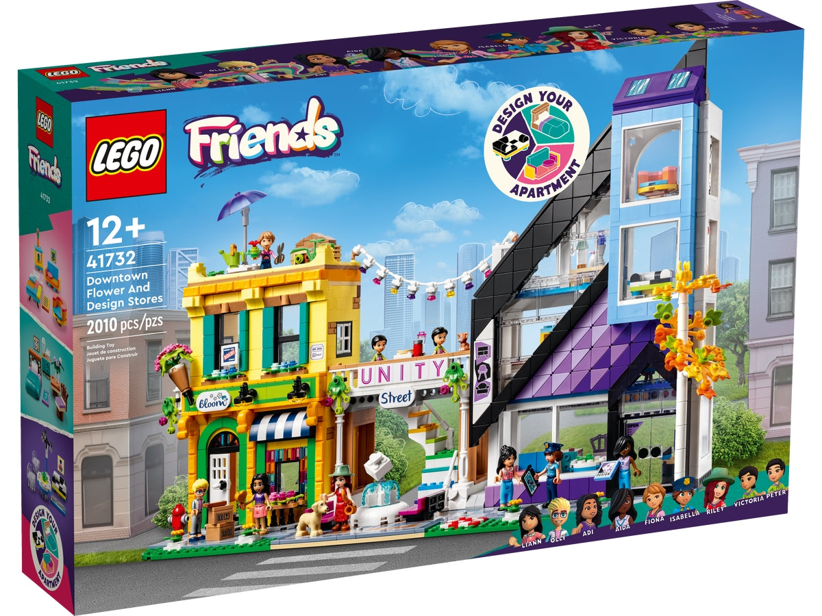 41732 LEGO Friends - Negozio di design e fioraio del centro –  sgorbatipiacenza