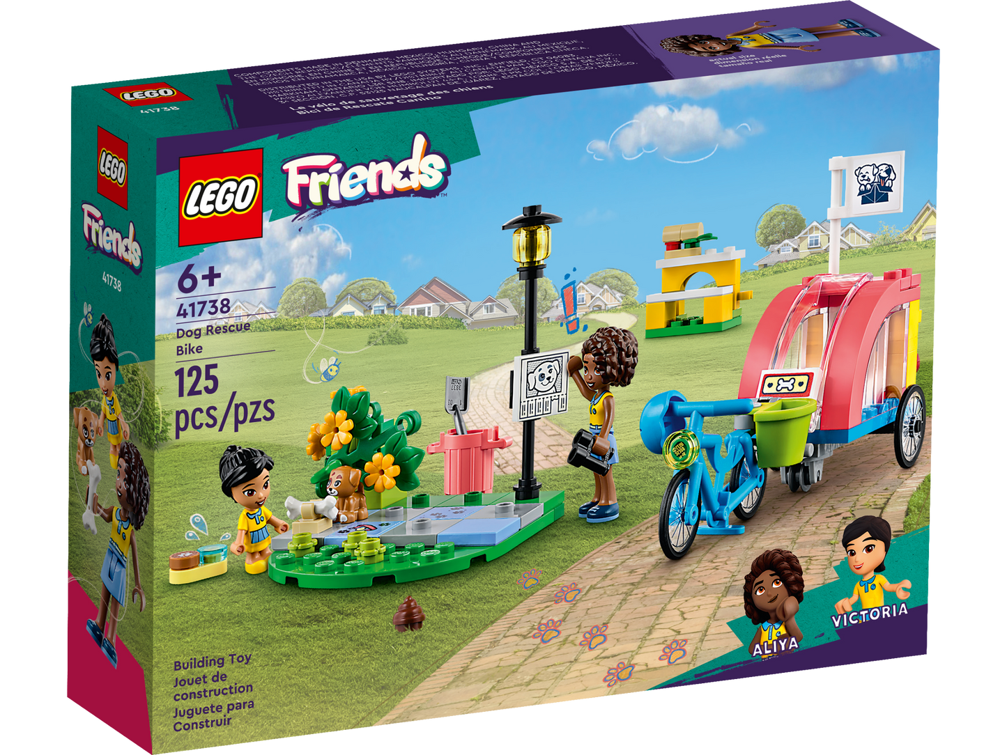 41738 LEGO Friends - Bici di soccorso dei cani