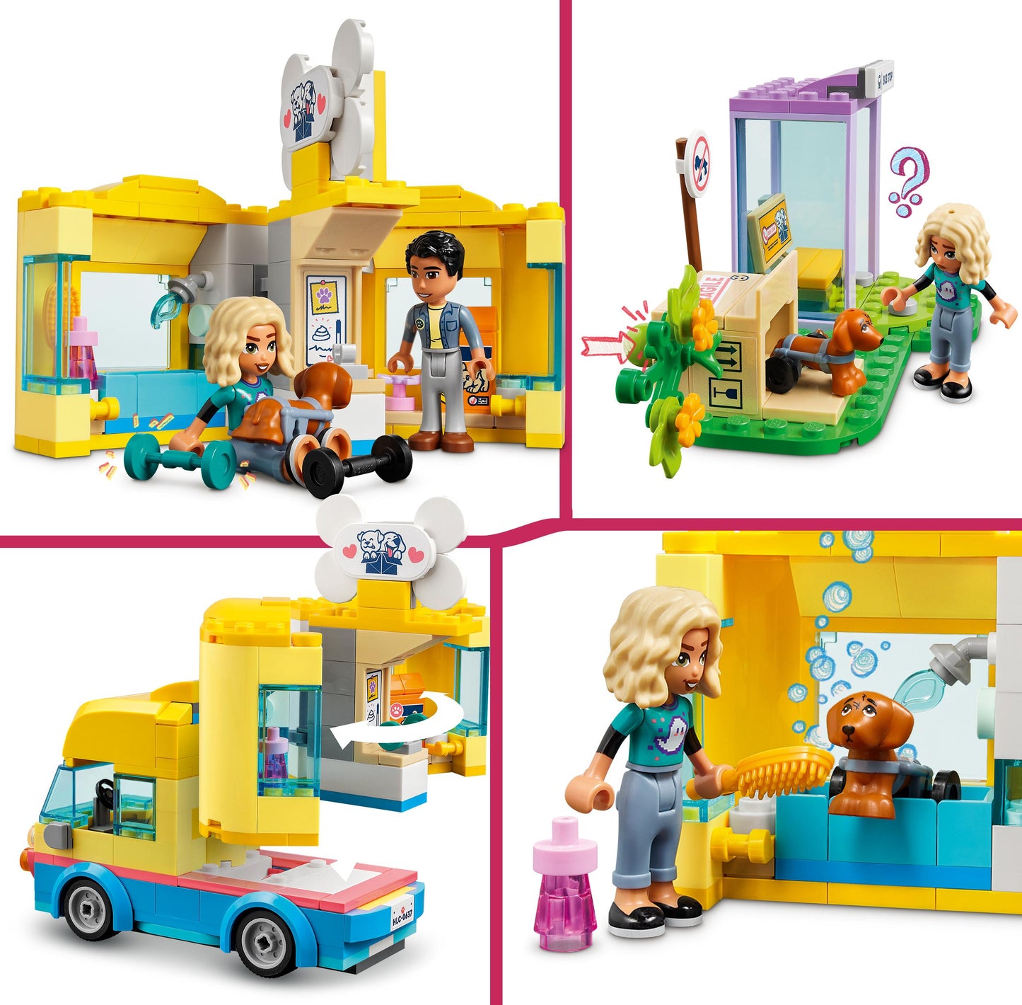 41741 LEGO Friends - Furgone di soccorso dei cani