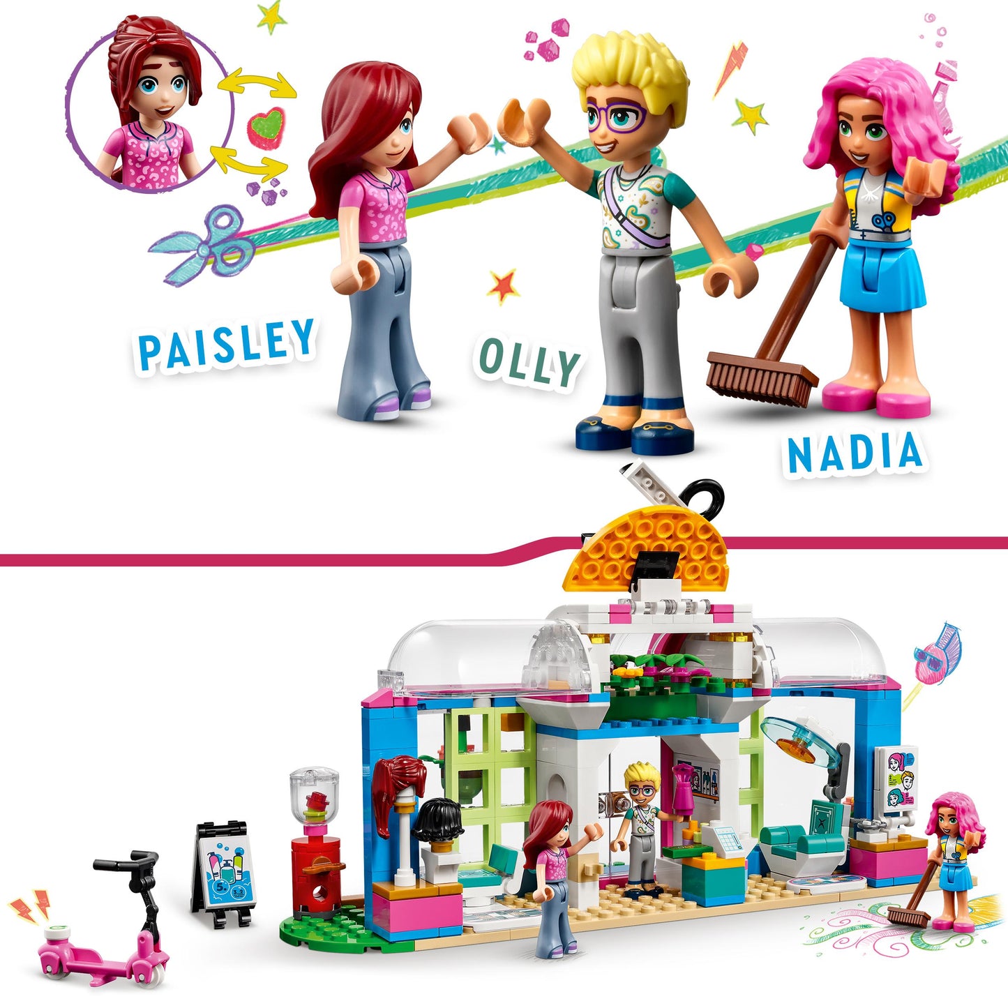 41743 LEGO Friends - Parrucchiere