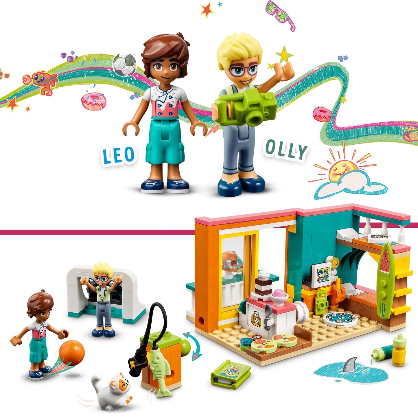 41754 LEGO Friends - La cameretta di Leo